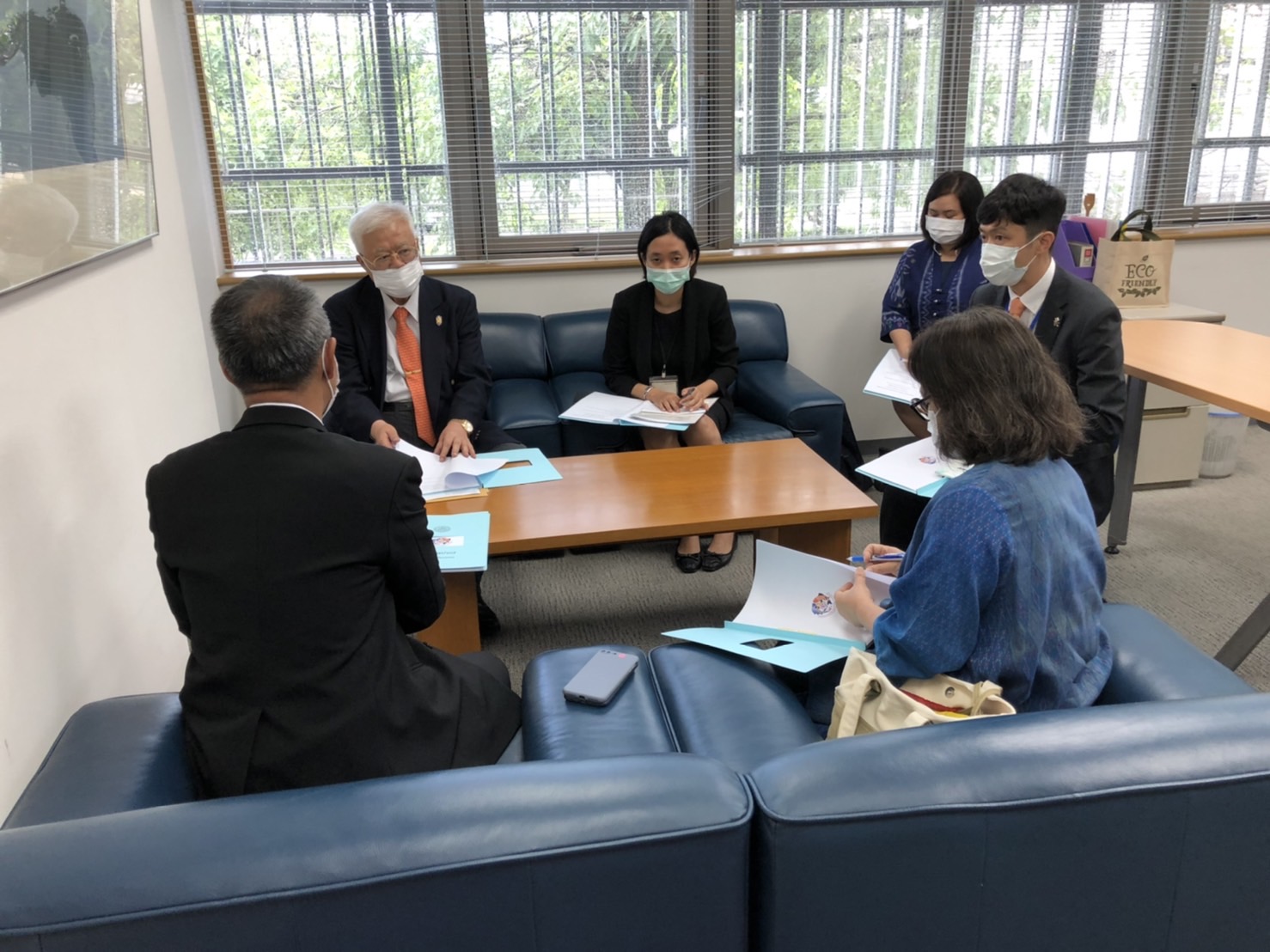 กลุ่มแผนงาน โครงการและวิเทศสัมพันธ์ กรมศิลปากร เข้าเยี่ยมคารวะ อัครราชทูตที่ปรึกษา และผู้อำนวยการสำนักข่าวสารญี่ปุ่น