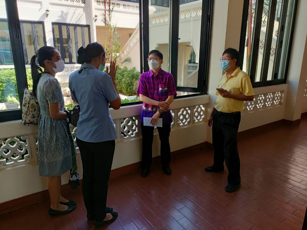 หอสมุดแห่งชาติรัชมังคลาภิเษก จันทบุรี ให้การต้อนรับอาจารย์และนักศึกษา วิทยาลัยพยาบาลพระปกเกล้า จันทบุรี