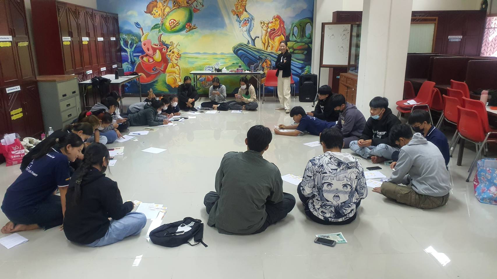 Shan Youth Power ร่วมกับหอสมุดแห่งชาติรัชมังคลาภิเษก เชียงใหม่ จัดอบรมเชิงปฏิบัติการให้กับลูกหลานแรงงานและเด็กไร้สัญชาติ