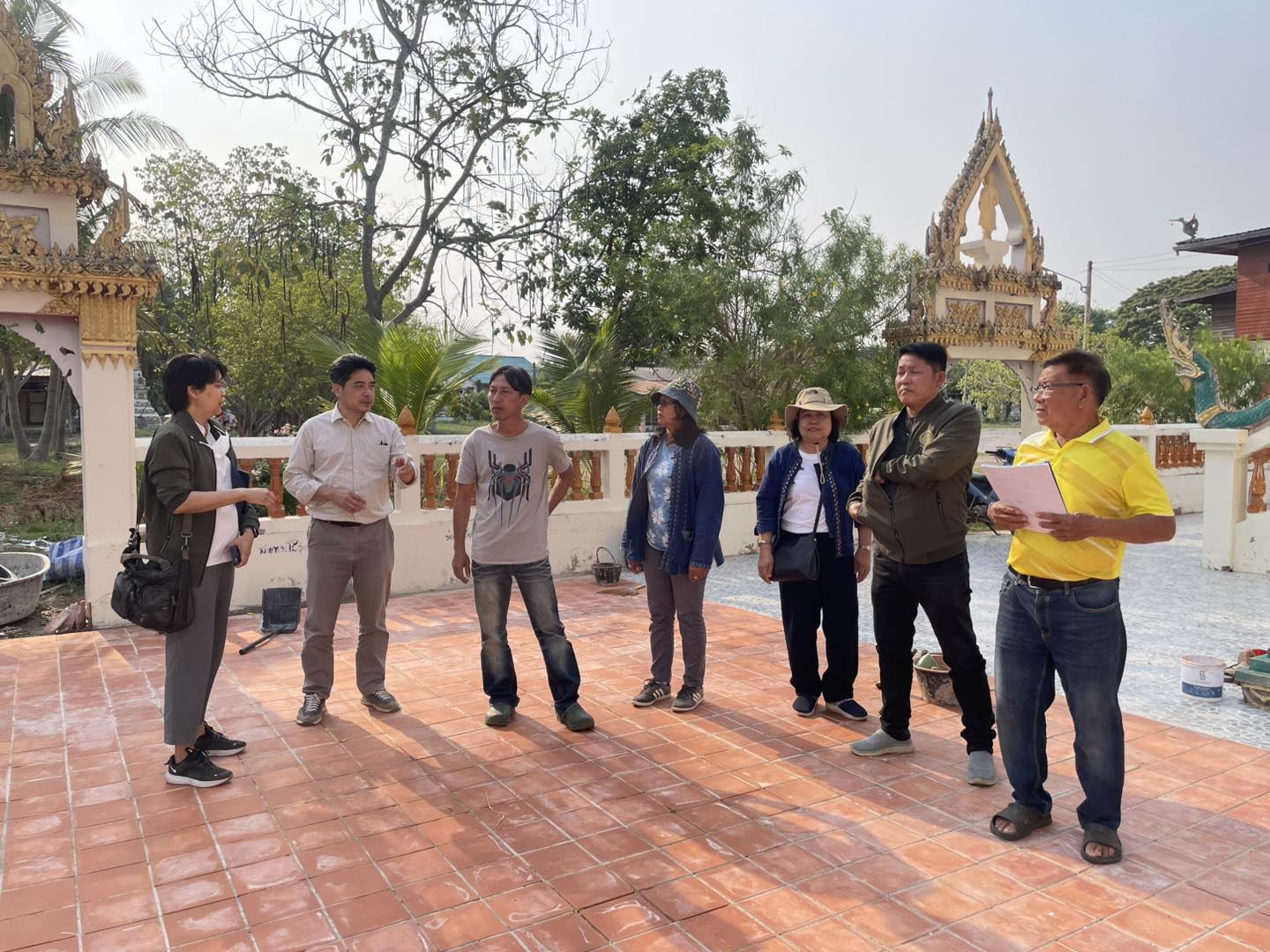 ภาพประกอบ :ตรวจรับพัสดุ ตรวจรับงานงวดที่ ๓ โครงการบูรณะอุโบสถ (สิม) วัดลัฏฐิวัน ตำบลคอนฉิม อำเภอแวงใหญ่ จังหวัดขอนแก่น