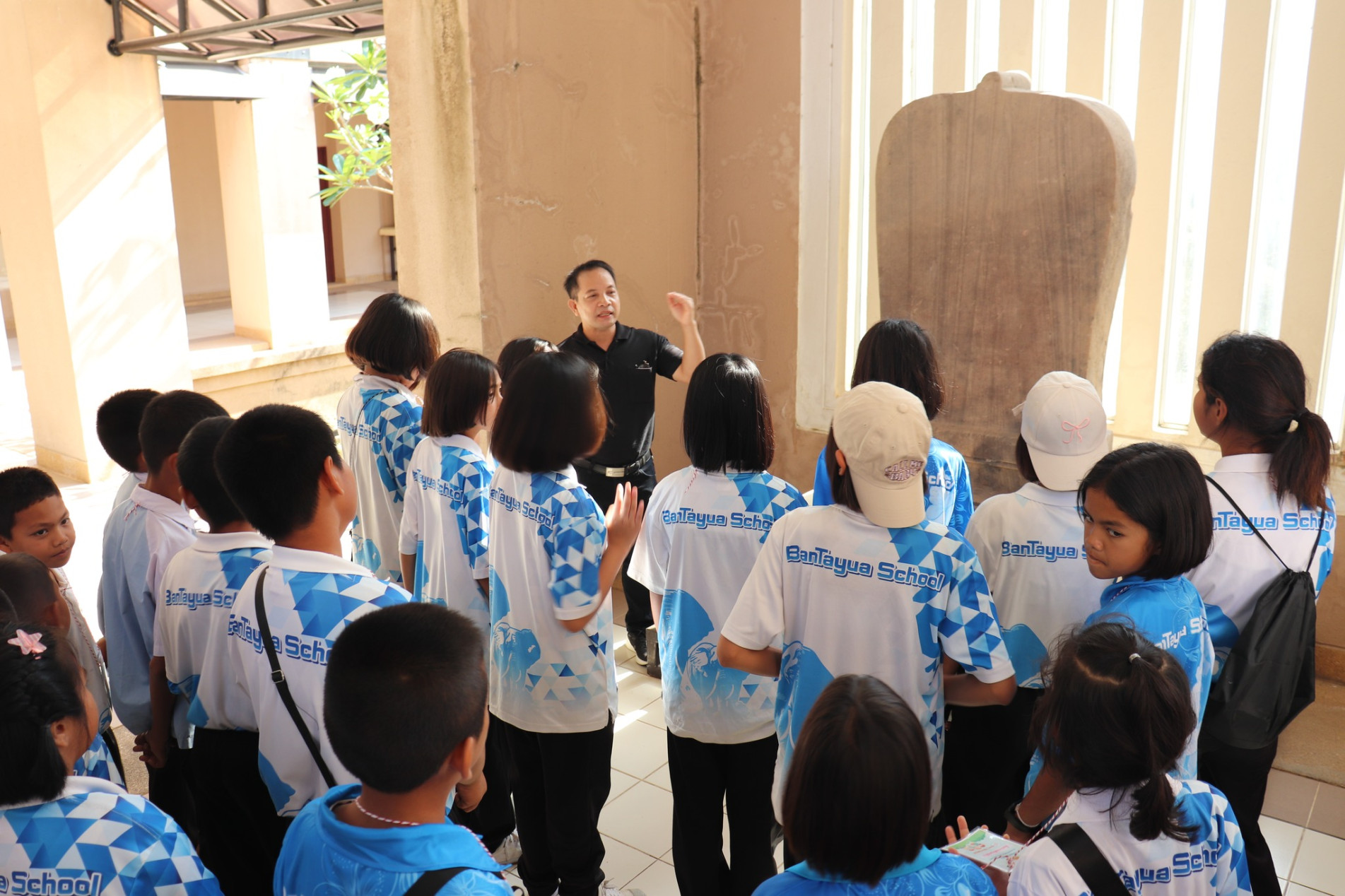 ภาพประกอบ :โรงเรียนบ้านตายัวะ ตำบลโคกสะอาด อำเภอปราสาท จังหวัดสุรินทร์ ๑๒ กุมภาพันธ์ ๒๕๖๙