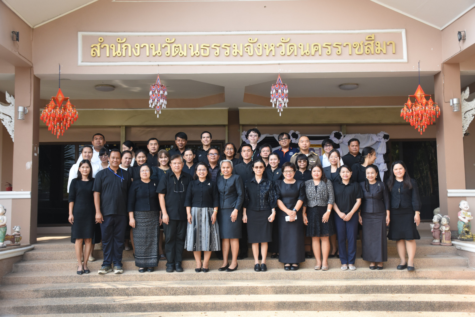 ภาพประกอบ :นางเสริมกิจ ชัยมงคล ผู้ตรวจราชการกระทรวงวัฒนธรรม ลงพื้นที่ตรวจราชการในเขตพื้นที่จังหวัดนครราชสีมา