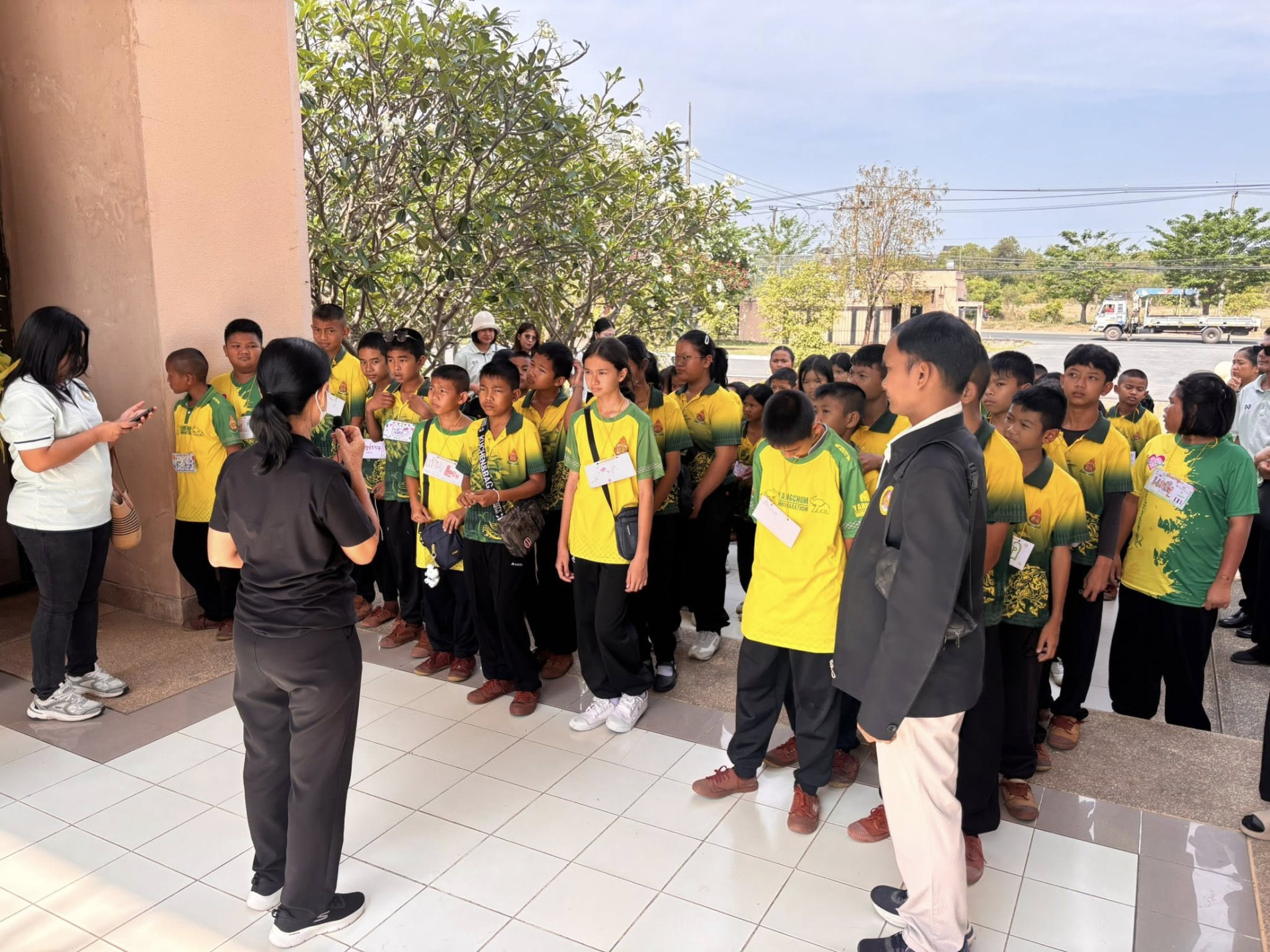 ภาพประกอบ :โรงเรียนบ้านยางชุม ตำบลศรีณรงค์ อำเภอชุมพลบุรี จังหวัดสุรินทร์