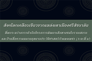ภาพประกอบ :สังคโลกเคลือบเขียวจากแหล่งเตาเมืองศรีสัชนาลัย