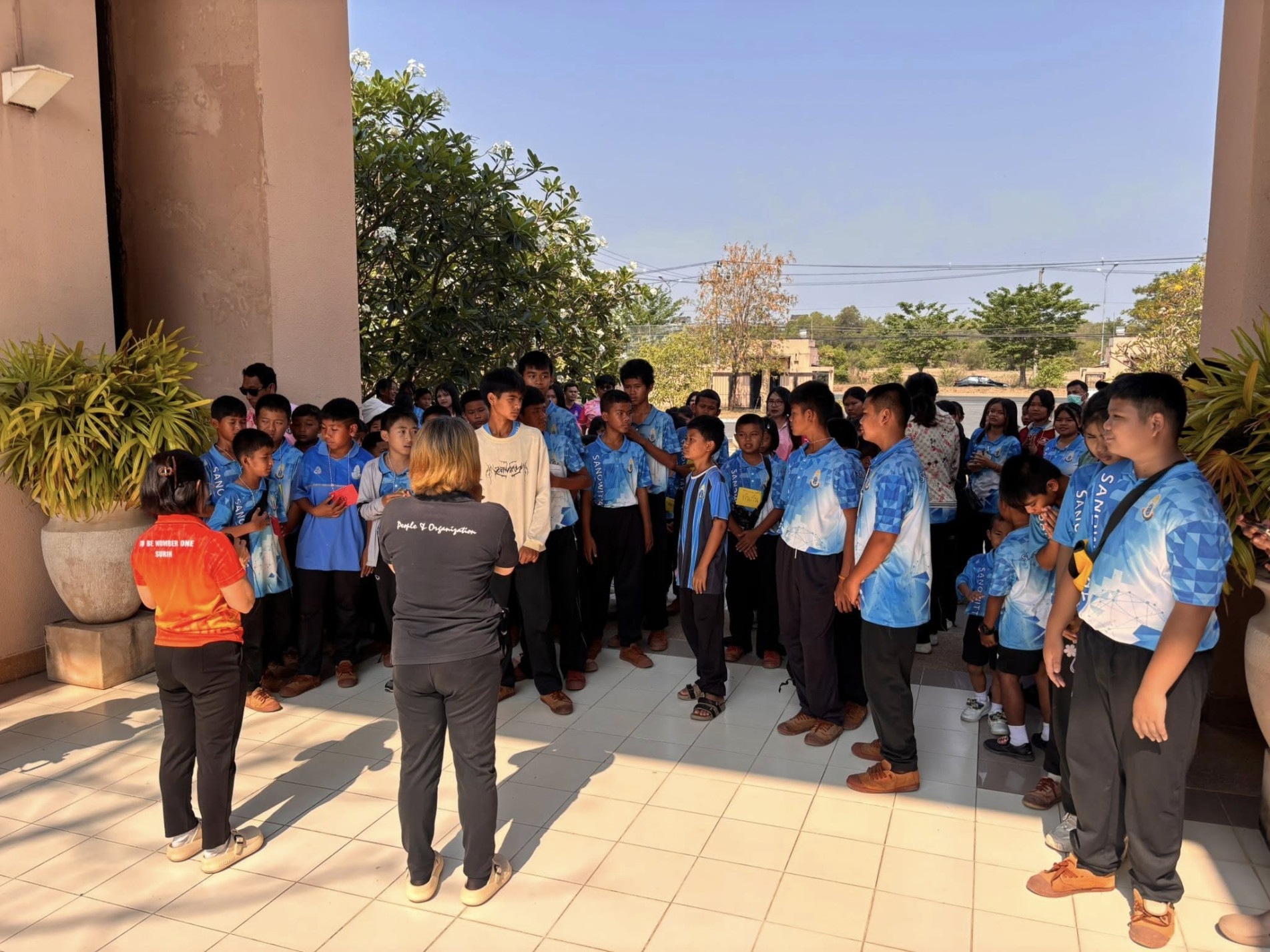 ภาพประกอบ :โรงเรียนสะโนวิทยา ตำบลสะโน อำเภอสำโรงทาบ จังหวัดสุรินทร์