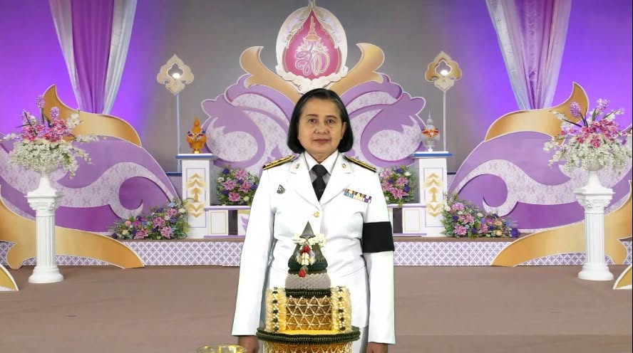 ภาพประกอบ :ร่วมบันทึกเทปถวายพระพรชัยมงคล สมเด็จพระนางเจ้าสุทิดา พัชรสุธาพิมลลักษณ พระบรมราชินี