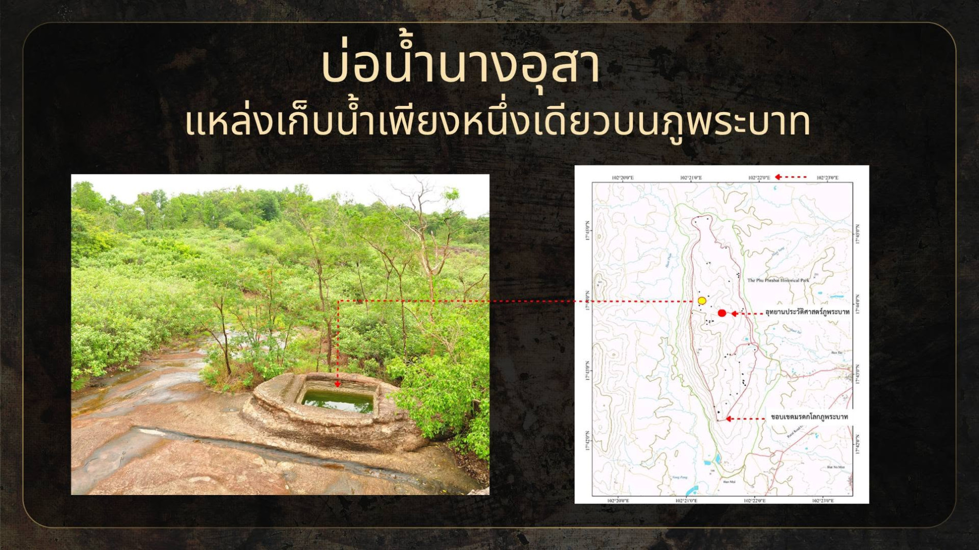 ภาพประกอบ :บ่อน้ำนางอุสา