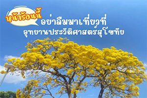 ภาพประกอบ :ความงามในฤดูร้อน ณ อุทยานประวัติศาสตร์สุโขทัย