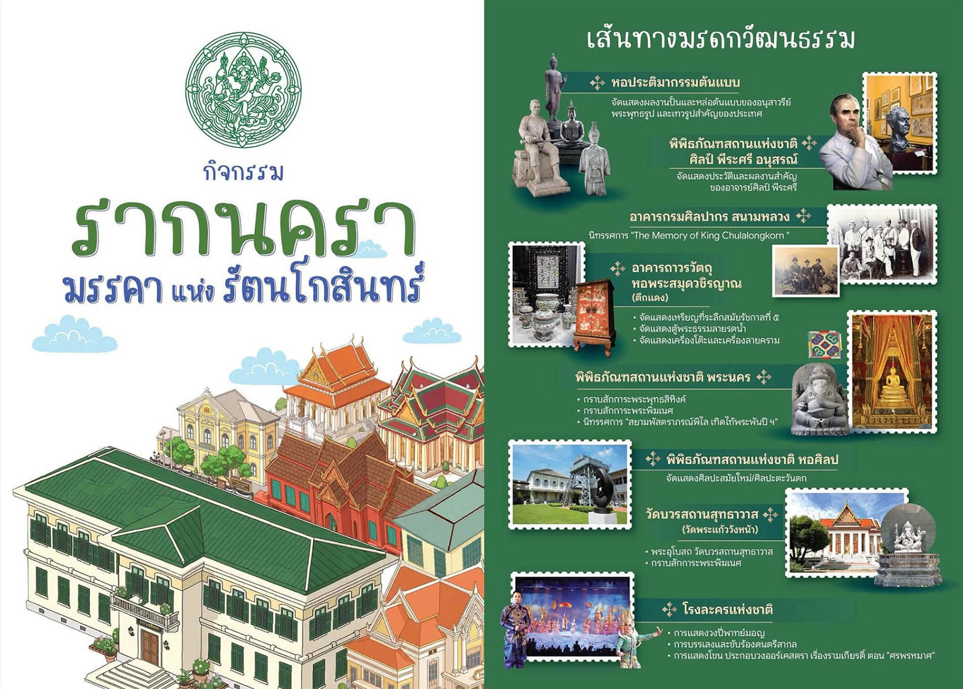 ภาพประกอบ :ชวนร่วมกิจกรรม “ท่องเที่ยวเก็บตราประทับ” ตามเส้นทาง “รากนครา มรรคาแห่งรัตนโกสินทร์”