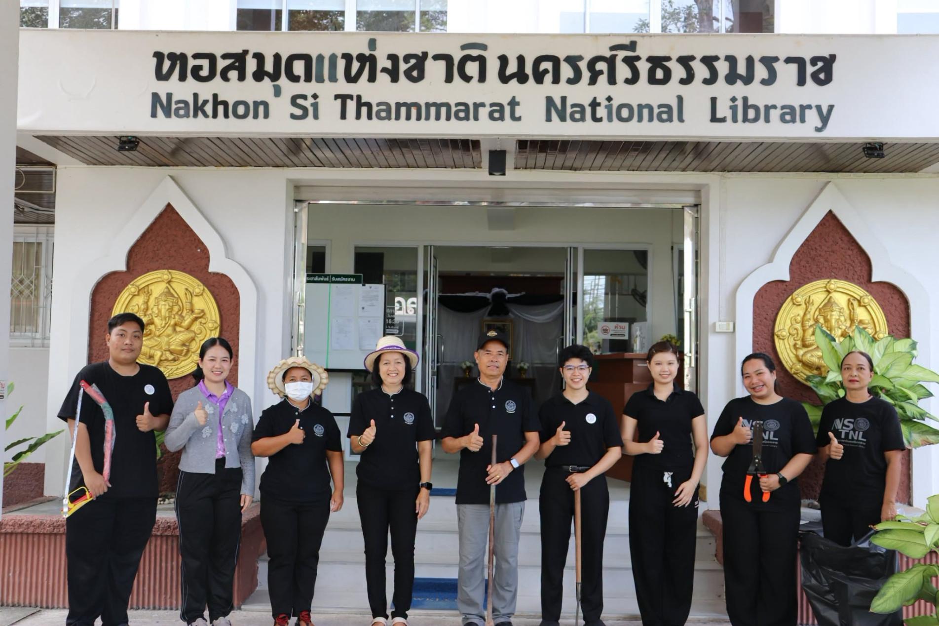 ภาพประกอบ :วันที่ 22 กรกฎาคม 2569 หอสมุดแห่งชาตินครศรีธรรมราช จัดกิจกรรมจิตอาสาพัฒนาแหล่งเรียนรู้เพื่อการบริการประชาชน