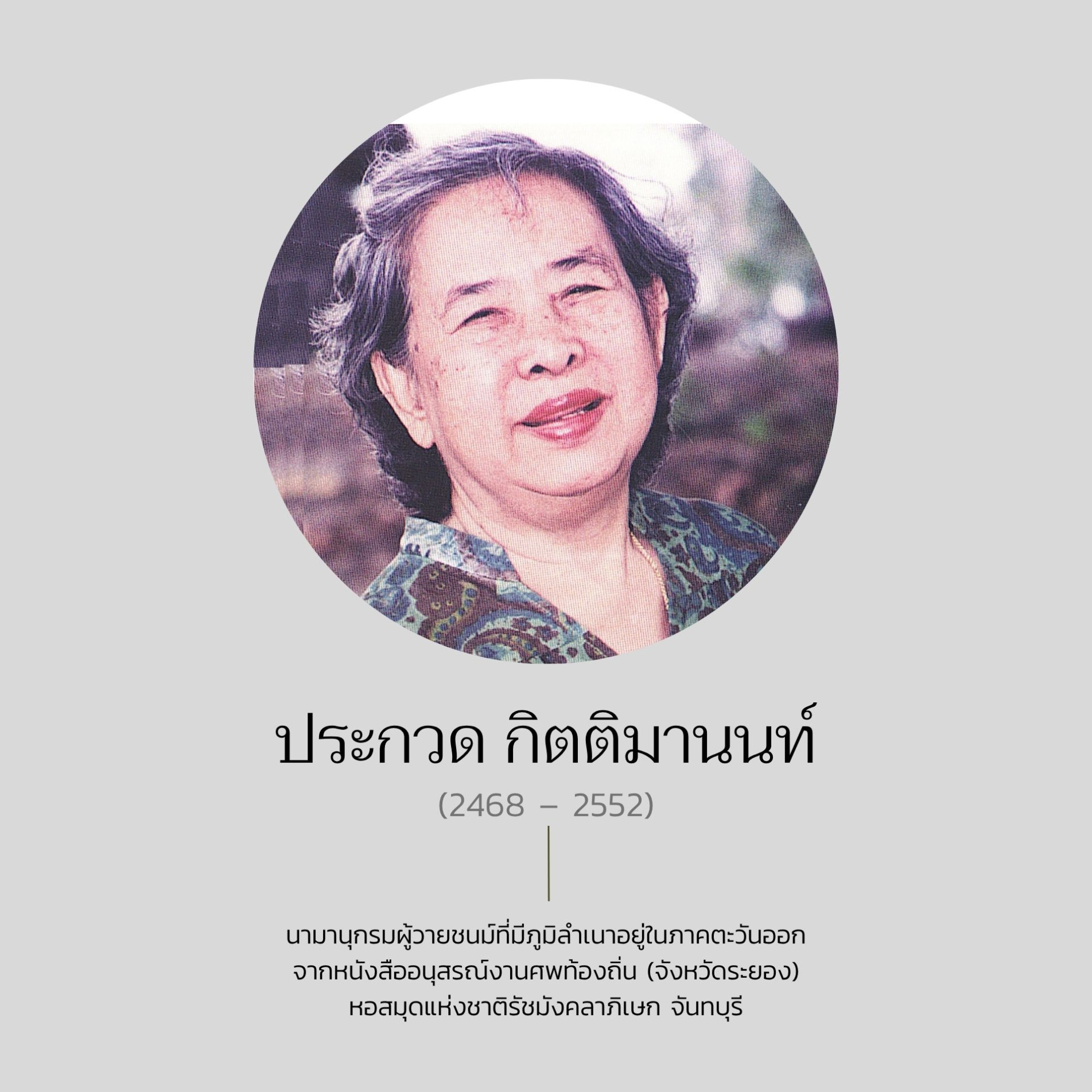 ภาพประกอบ :ประกวด กิตติมานนท์