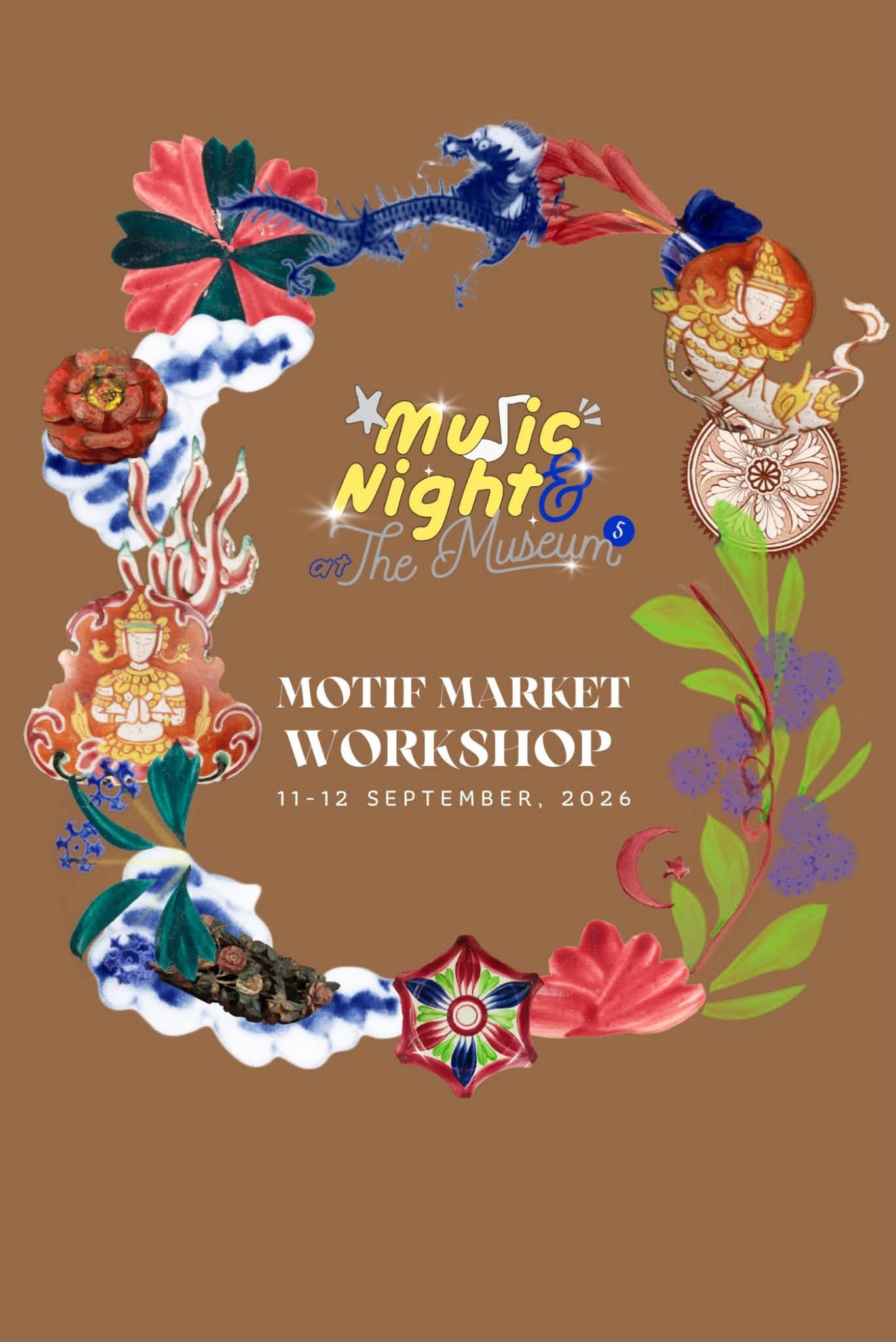 ภาพประกอบ :เปิดลงทะเบียนเข้าร่วมกิจกรรม Workshop ในงาน Music and Night at the Museum ครั้งที่ 5