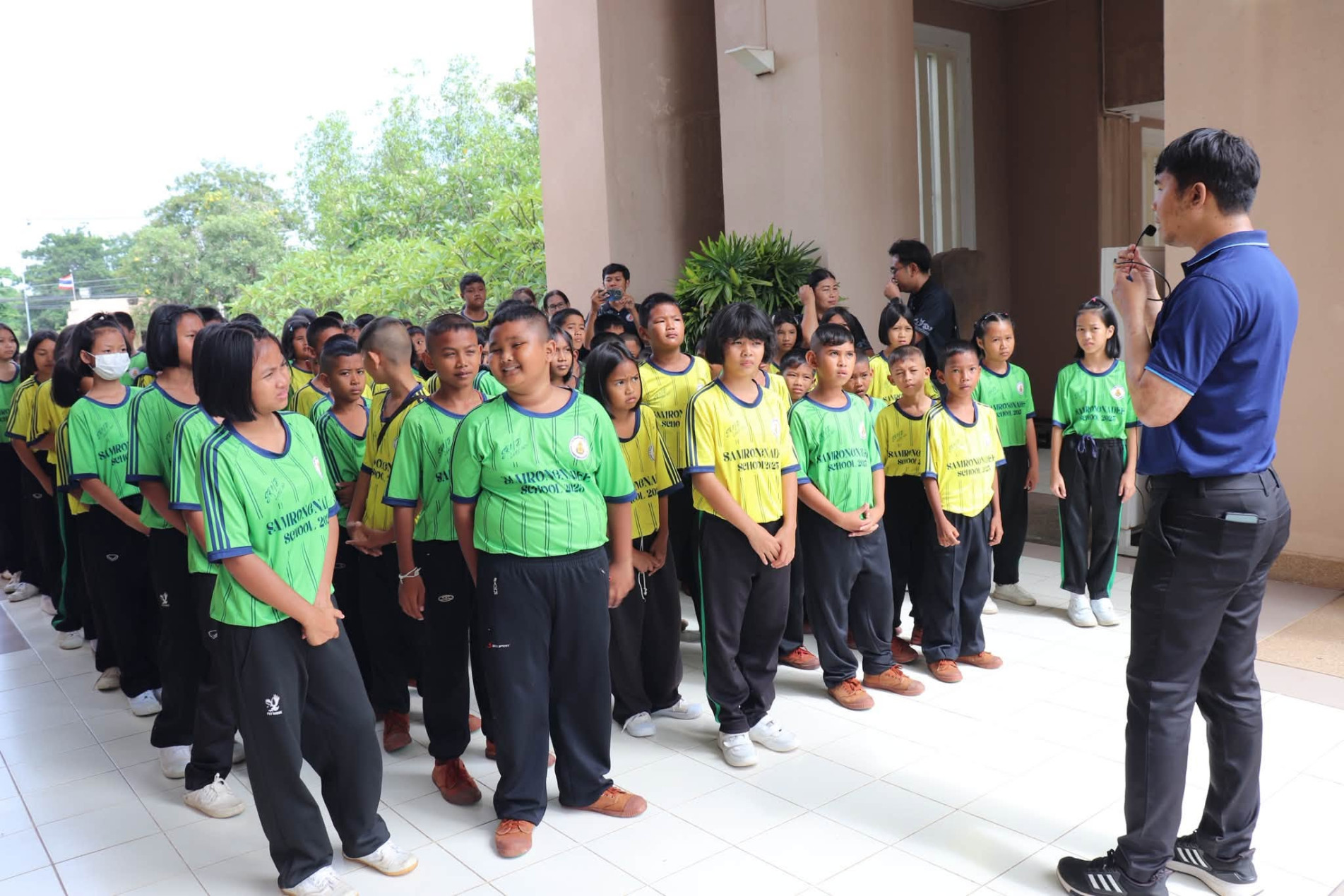 ภาพประกอบ :โรงเรียนบ้านสำโรงนาดี ตำบลนาดี อำเภอเมือง จังหวัดสุรินทร์