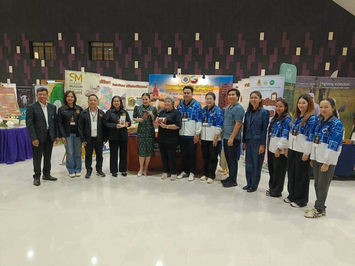 ภาพประกอบ :โครงการพิพิธภัณฑ์สัญจร ประจำปีงบประมาณ พ.ศ.๒๕๖๙ ณ หอประชุมมาลิณีจุโทปะมา มหาวิทยาลัยราชภัฏบุรีรัมย์ อำเภอเมืองบุรีรัมย์ จังหวัดบุรีรัมย์